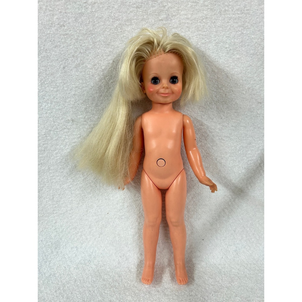 Vintage Ideal Toys Crissy Doll Family Friend 1970s Grow‎ Hair Toy Collectible